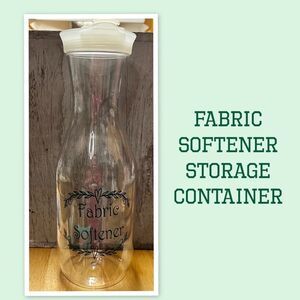Laundry Room Storage Bottle, Detergent Bottle, Fabric Softener Bottle